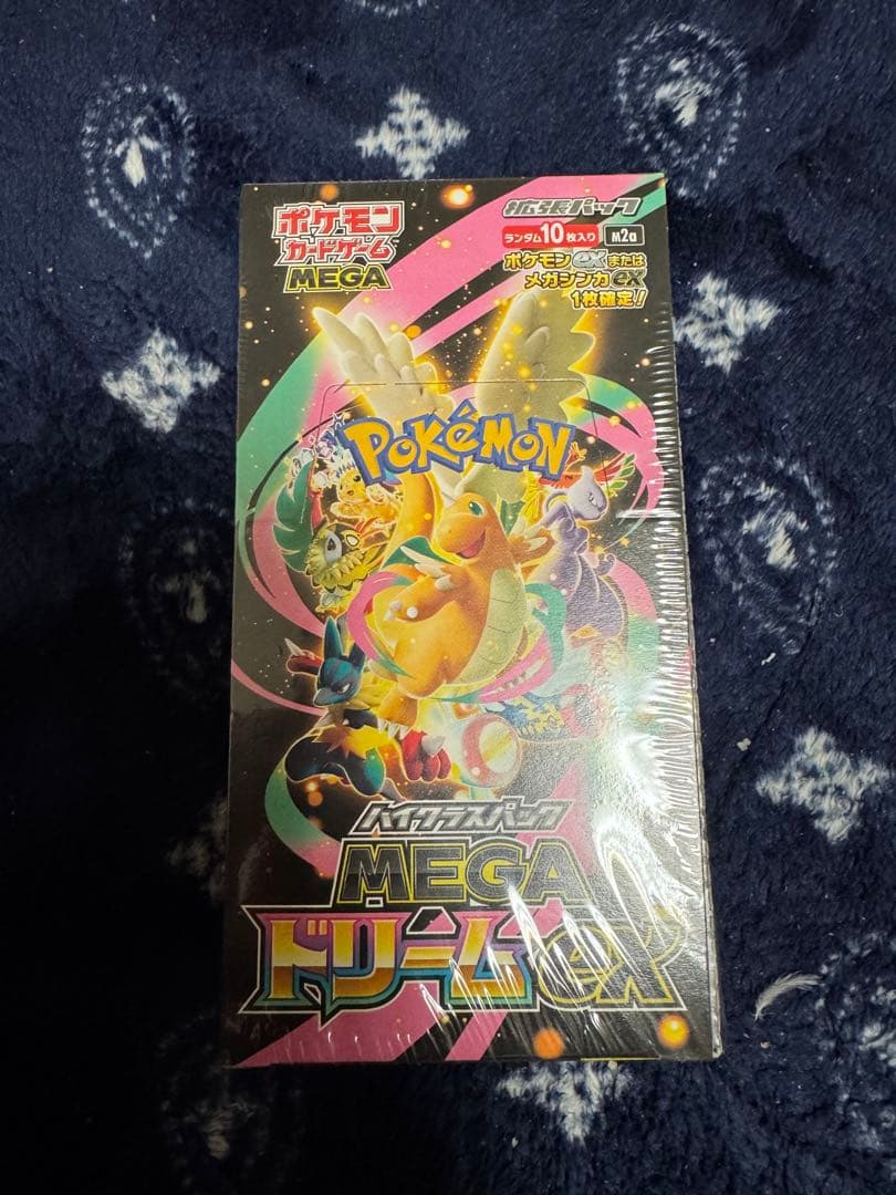 ポケモンカードゲーム　MEGAドリームEX box シュリンク付き　新品未開封