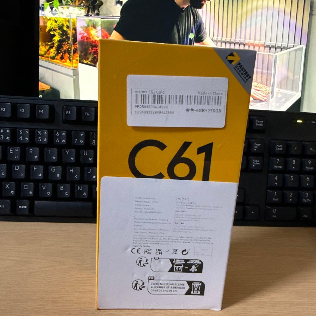 realme C61 スマートフォン本体新品未開封未使用