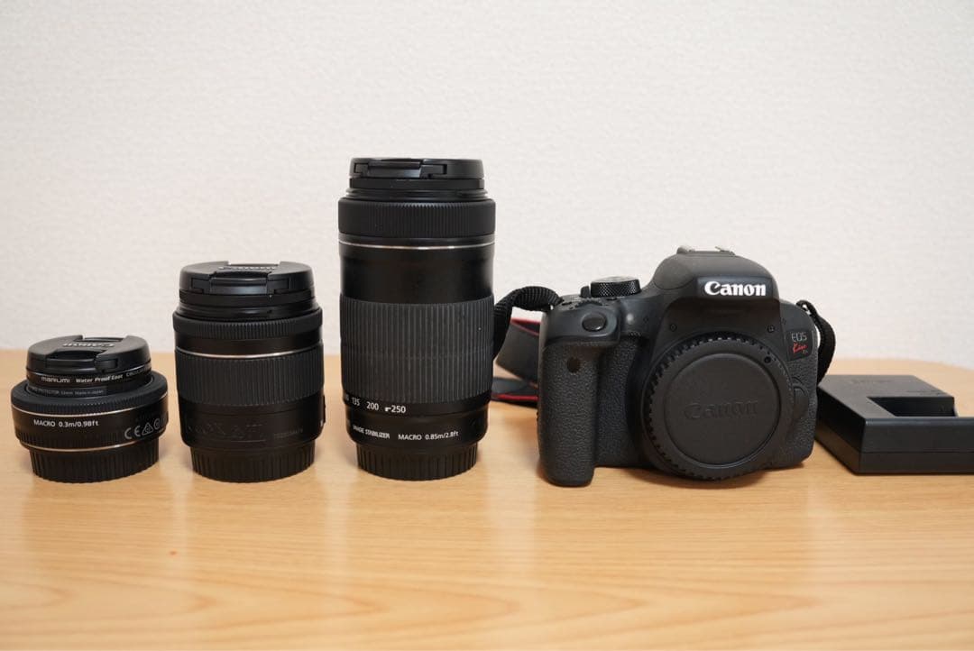 Canon デジタル一眼レフカメラ レンズ3本セット