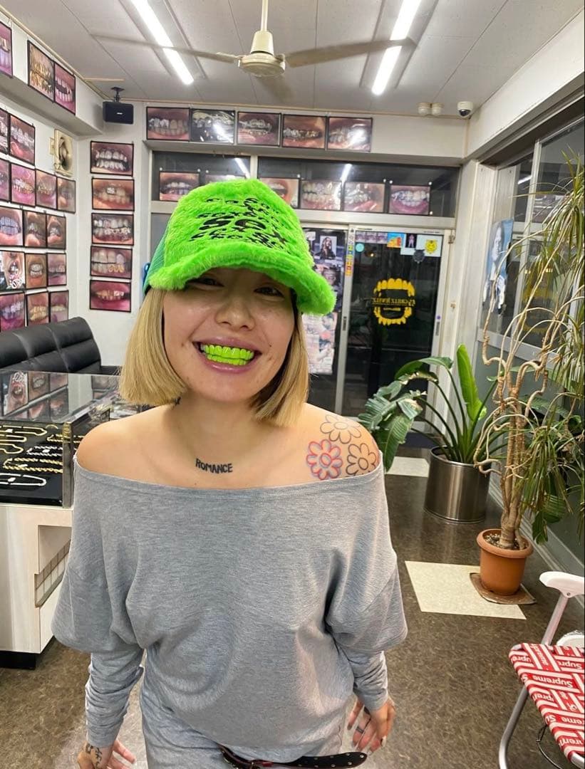 oopsキャップ　Sex fur cap fuckthisindustry