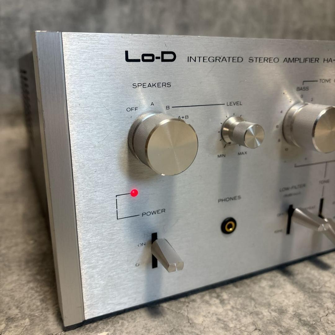 日立 HITACHI Lo-D HA-510 プリメインアンプ 通電確認済