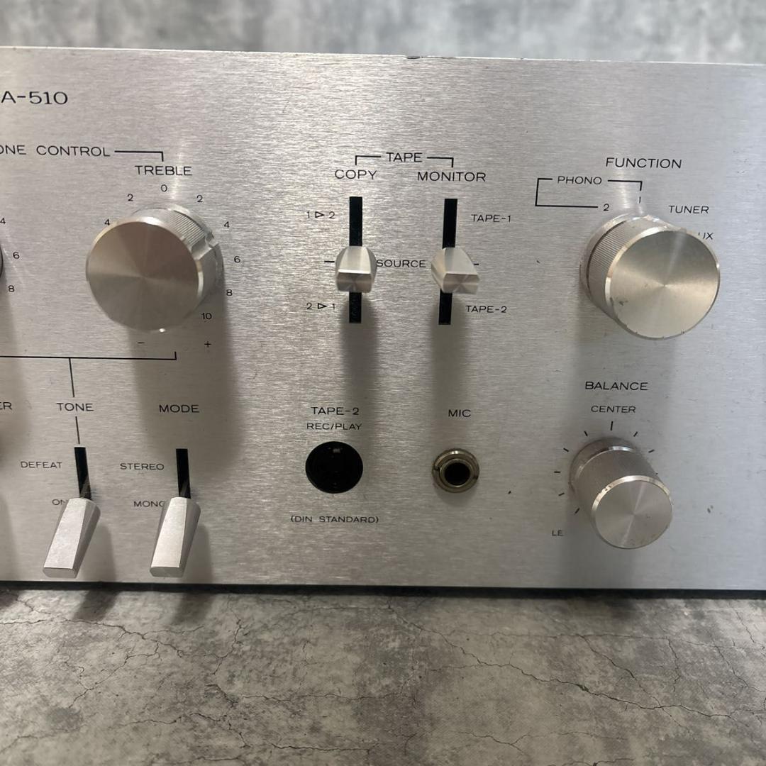 日立 HITACHI Lo-D HA-510 プリメインアンプ 通電確認済