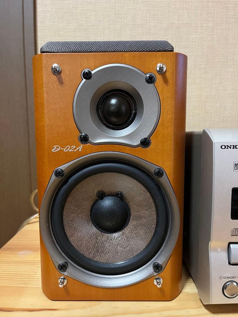 a76/美品★ONKYO ミニコンポ CD/MDチューナーFR-X7/D-02A