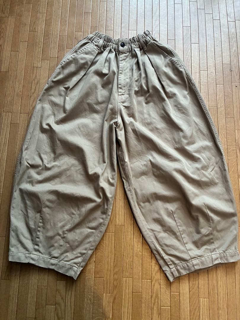 ハーベスティウッディハウス別注サーカスパンツベージュ0