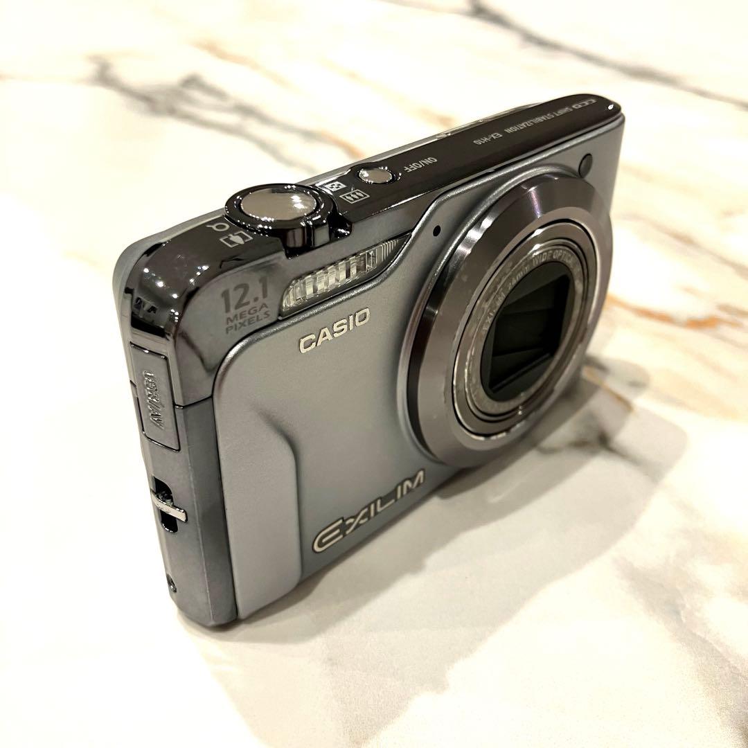 【動作確認品】CASIO EXILIM デジタルカメラ EX-H10 シルバー