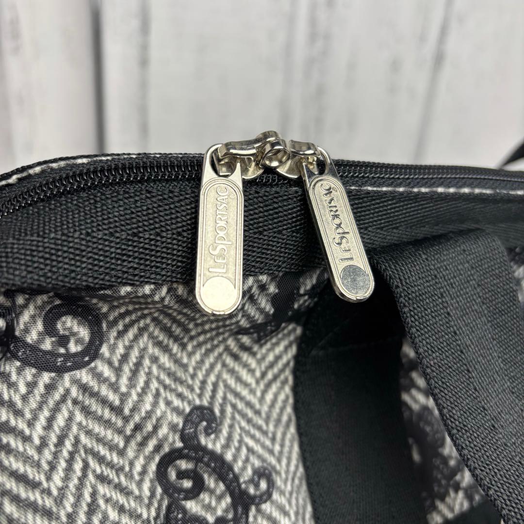 未使用級美品◆レスポートサック ヘリンボーン レース調花柄 ボストン 2way