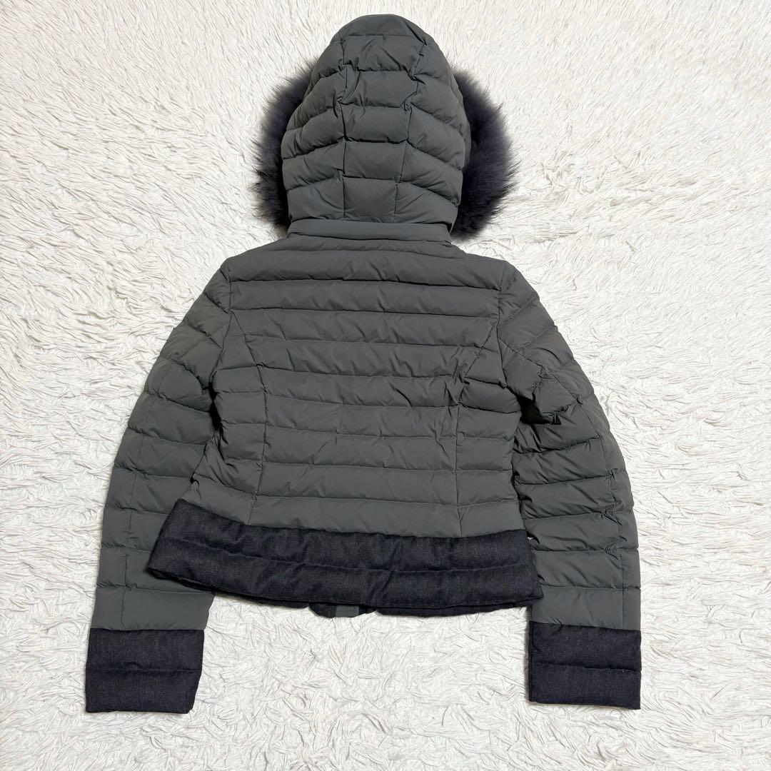 未使用級✨TATRAS VERENA ダウンジャケット チャコールグレー 03