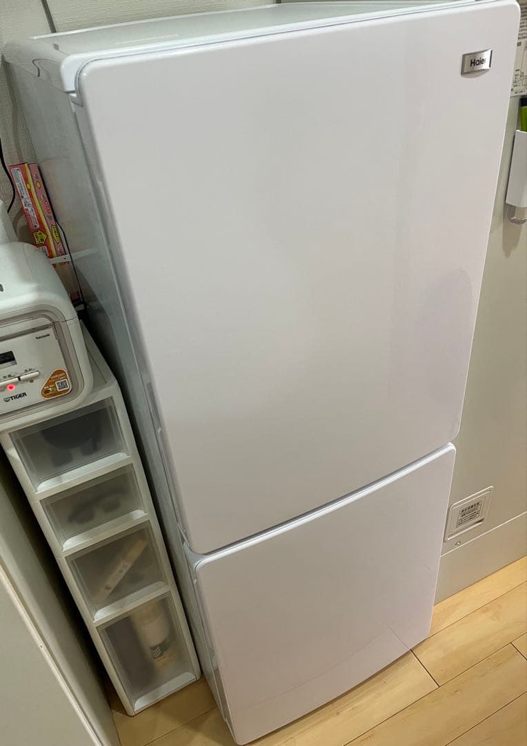 Haier JR-NF148B 冷凍冷蔵庫 148L（2ドア／右開き）