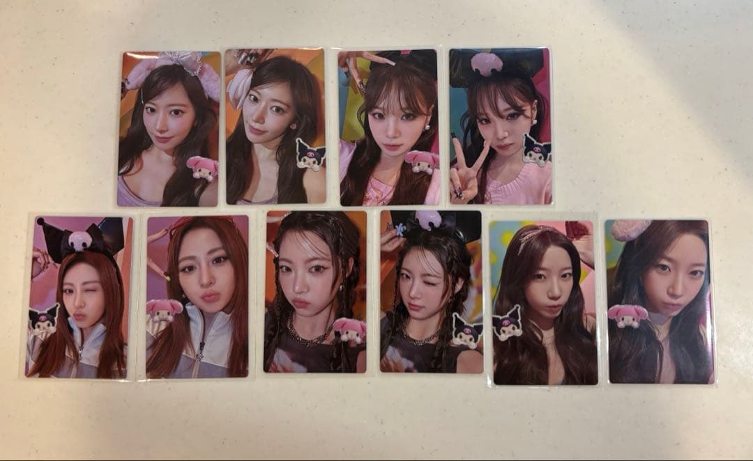 LE SSERAFIMマイメロディ&クロミ盤トレカ コンプリート