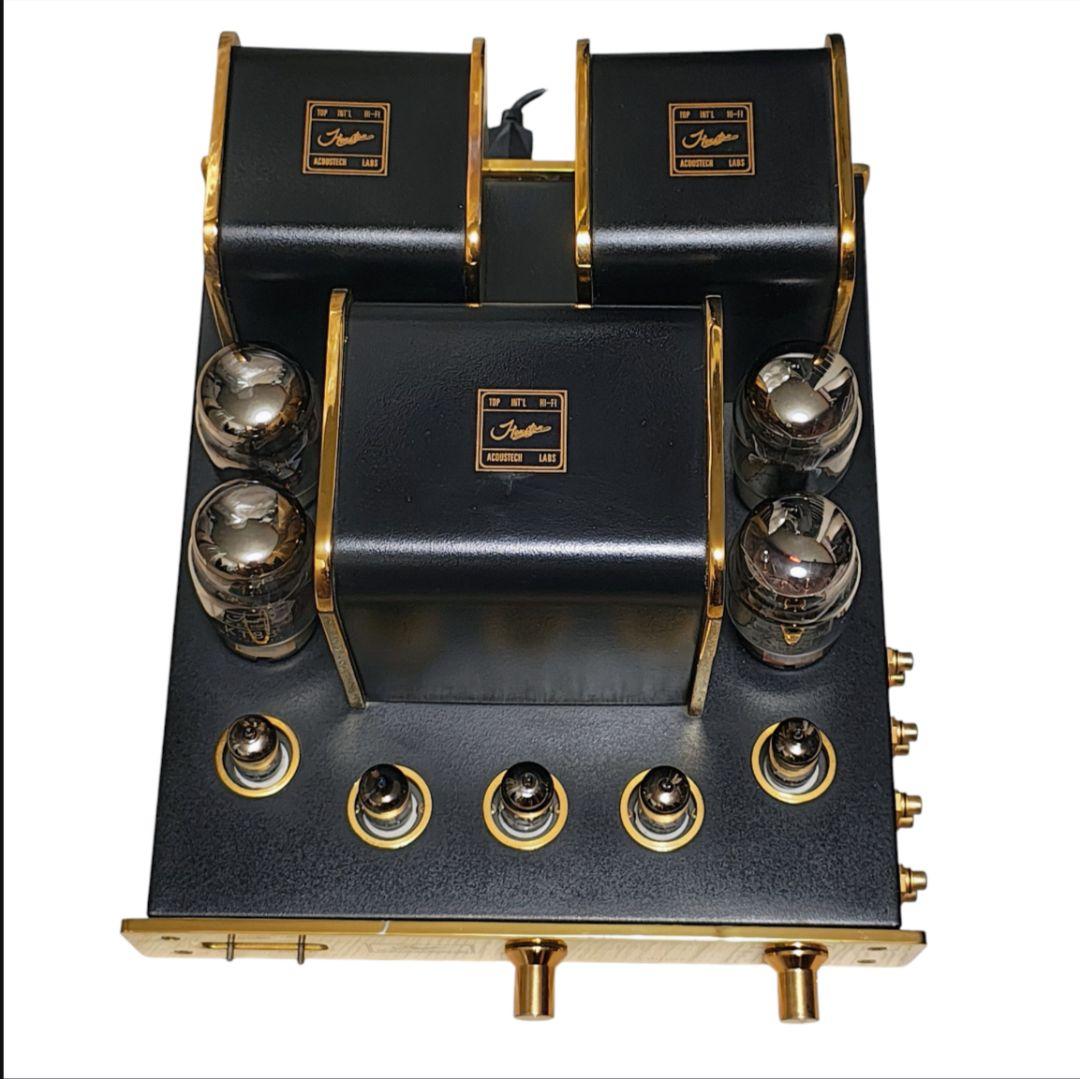 希少 完動品 HOUSTON ヒューストン 高音質 真空管アンプ TTP-03S