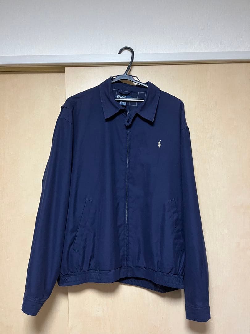 90s Ralph Lauren スウィングトップ L ネイビー
