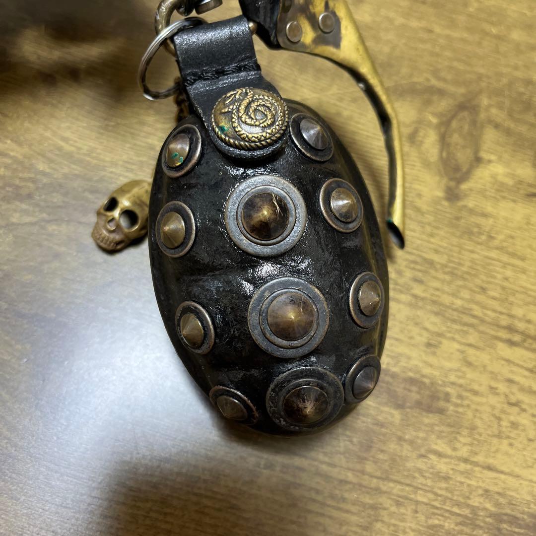 激レア kmrii 手榴弾キーホルダー lgb 14th ifsix gunda