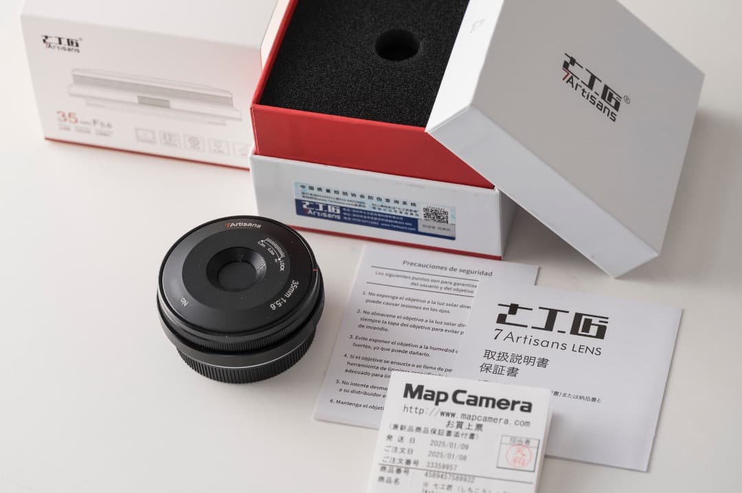 7Artisans 35mm f/5.6 (ライカSL/TL用) 美品