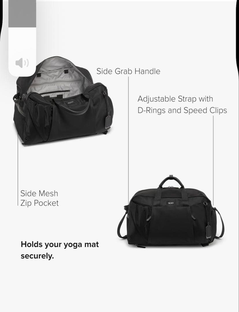 ⭐︎12/16まで⭐︎ TUMI ナイロンボストンバッグ