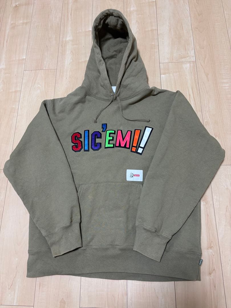 2021AW supreme×wtaps コラボパーカー　スウェット