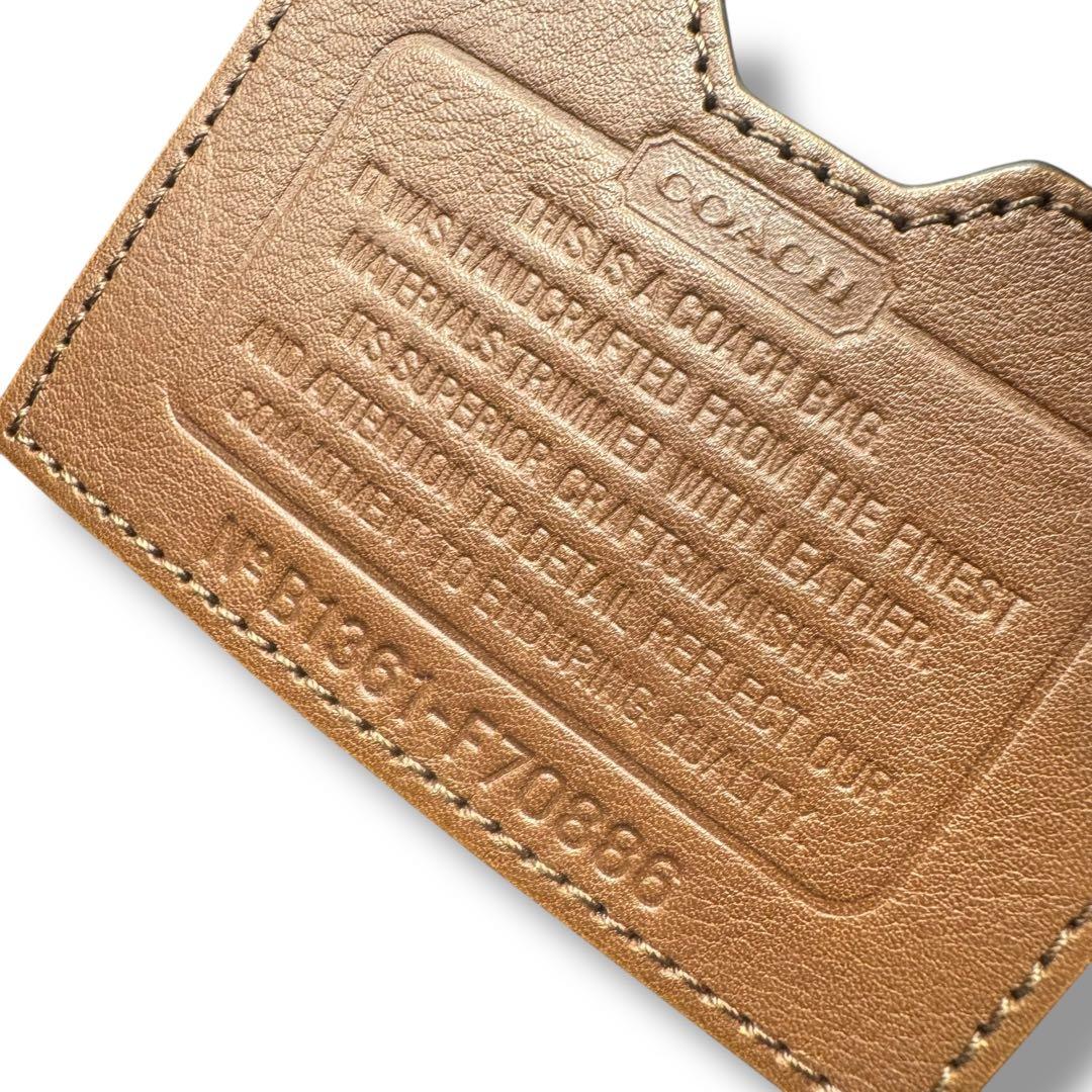 COACH コーチ ロゴ メッセンジャーバッグ ショルダーバッグ デニム メンズ