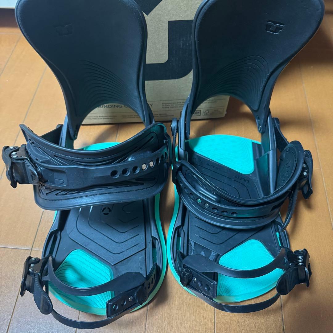 美品　UNION ULTLA レディース　M スノーボード ビンディング バイン