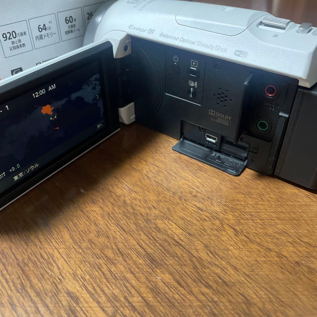 SONY HDR-CX680 ハンディカム ソニー ビデオカメラ 2024年製