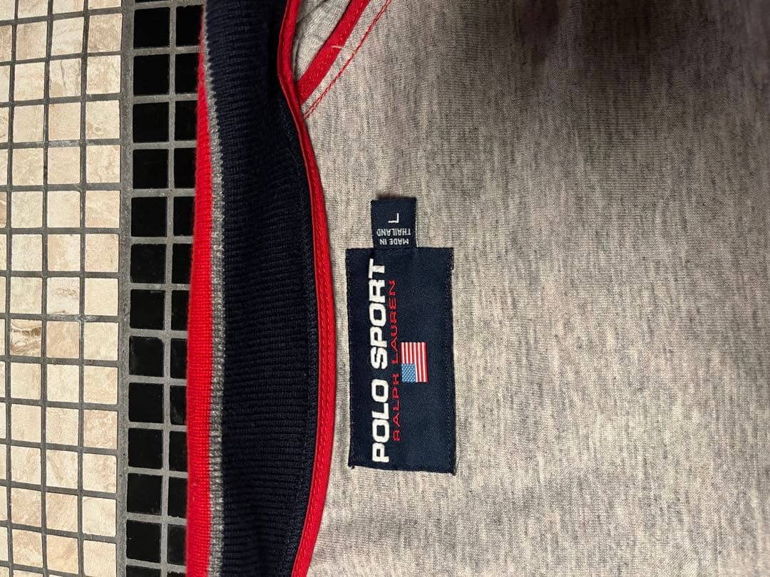 【値下げ】【ヴィンテージ】【超入手困難】ラルフローレン　POLO SPORT 赤