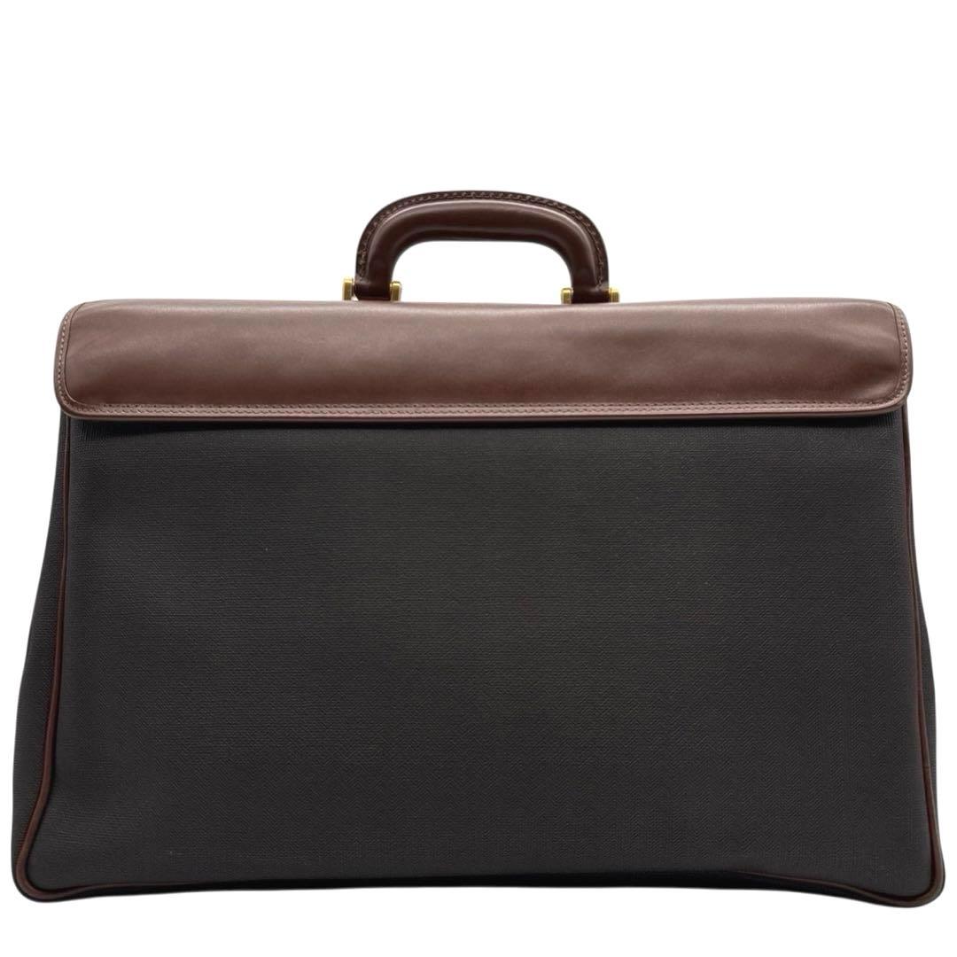 良品◎ ダンヒル A4可 ビジネスバッグ ブリーフケース PVC レザー