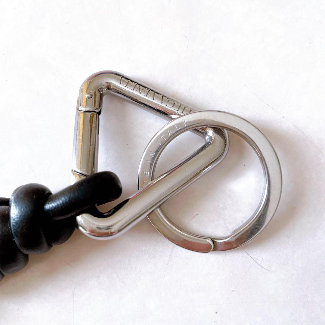 Bottega Veneta ボッテガヴェネタ　キーリング　キーホルダー　黒