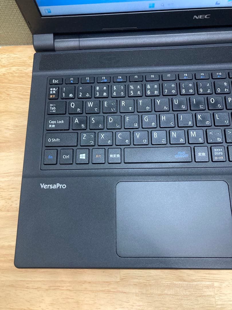 中古ノートパソコン　NEC VersaPro〔メモ 1〕
