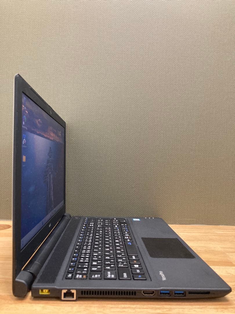 中古ノートパソコン　NEC VersaPro〔メモ 1〕