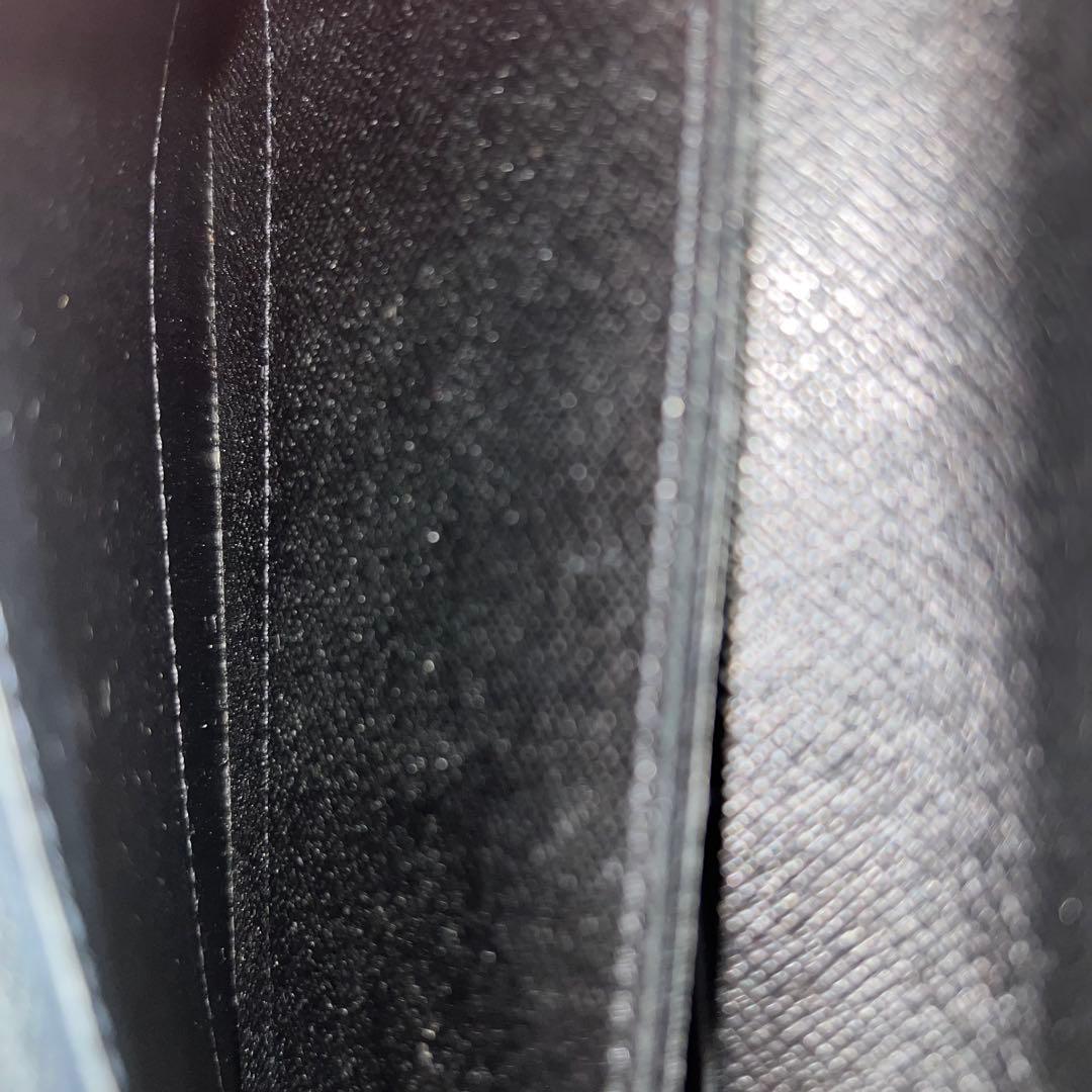 超美品　ルイヴィトン ダミエグラフィット長財布 チェーン付き