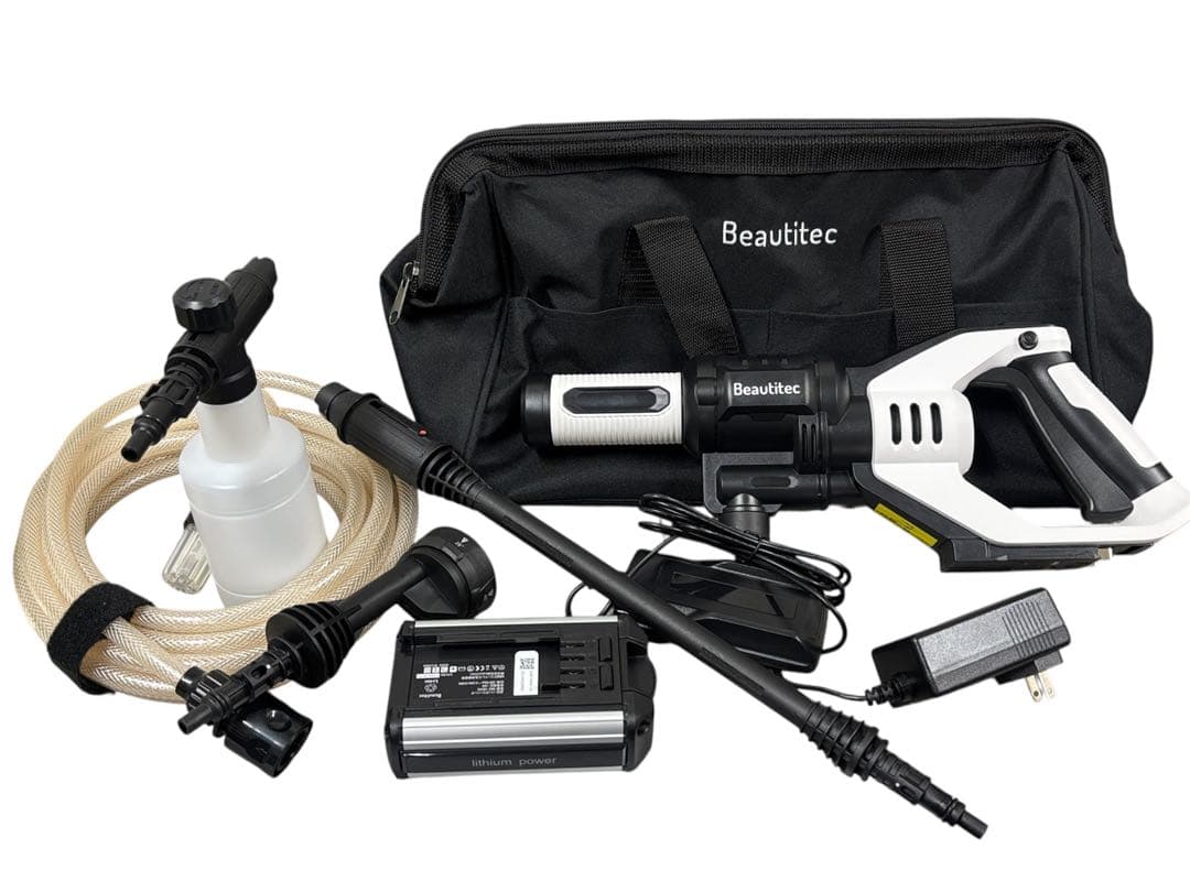 【美品】Beautitec KB007 コードレス高圧洗浄機