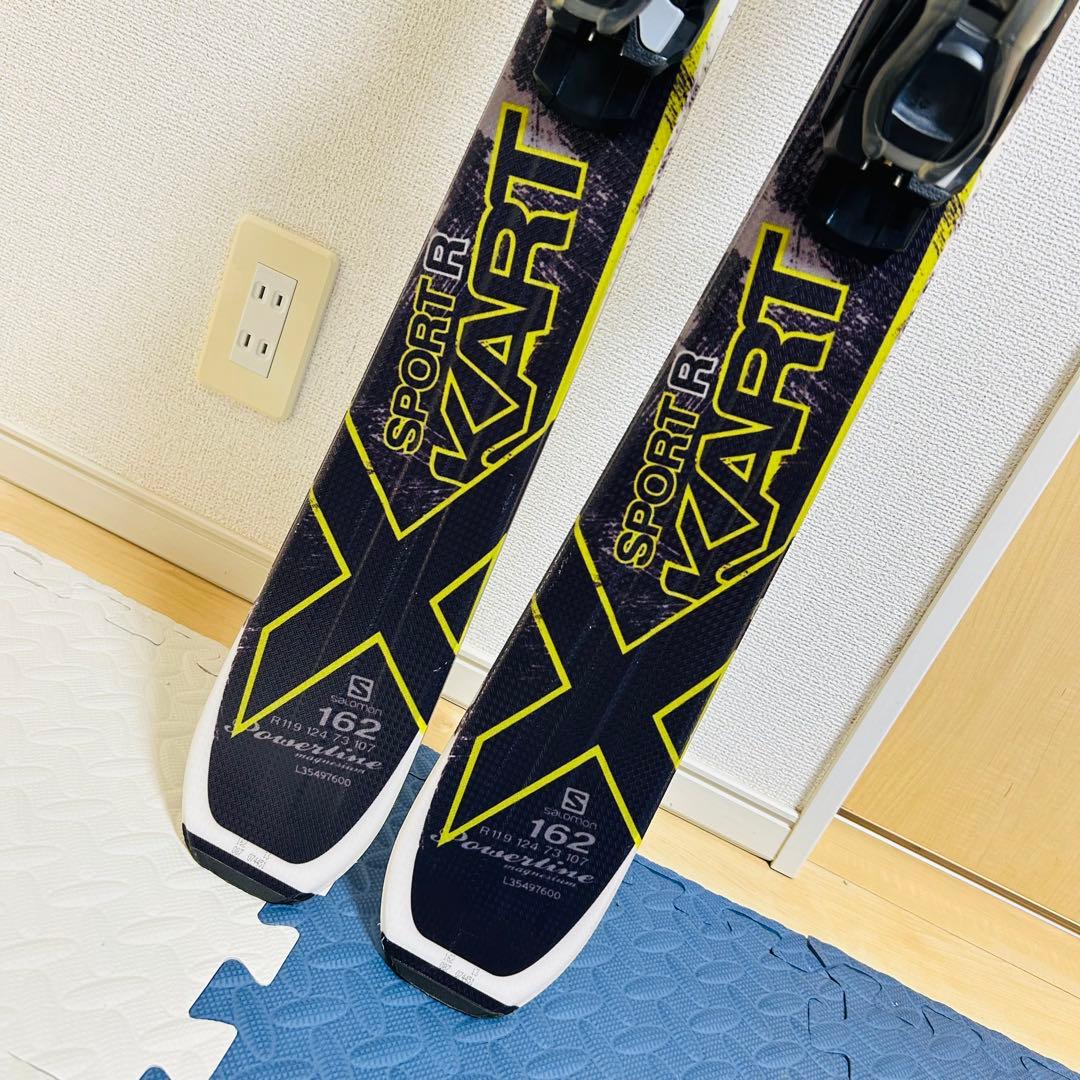 【美品】Salomon X-KART SPORT R 162cm スキー板