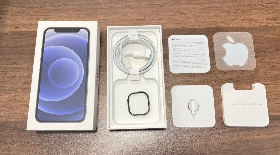 iPhone12 mini 64GB 本体 SIMロックなし ブラック　黒　箱