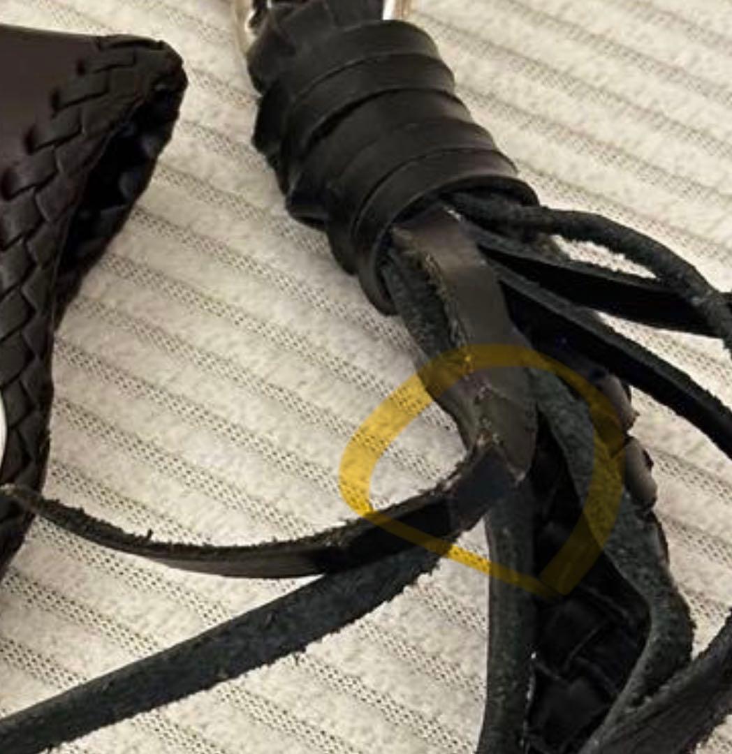 美品⭐︎バイカーズウォレット　本革　ブラック