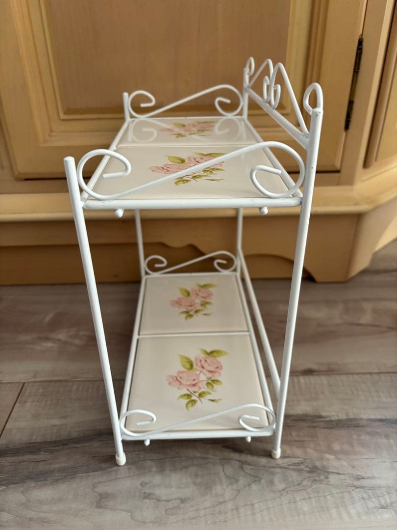 イマン☆ダイアナローズ☆タイル付きスパイスラック 美品 レア