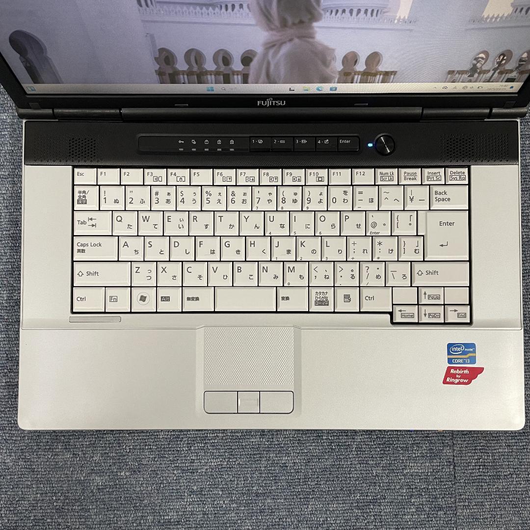 ノートパソコン　Windows11　オフィス付き　SSD240GB　初期設定済み