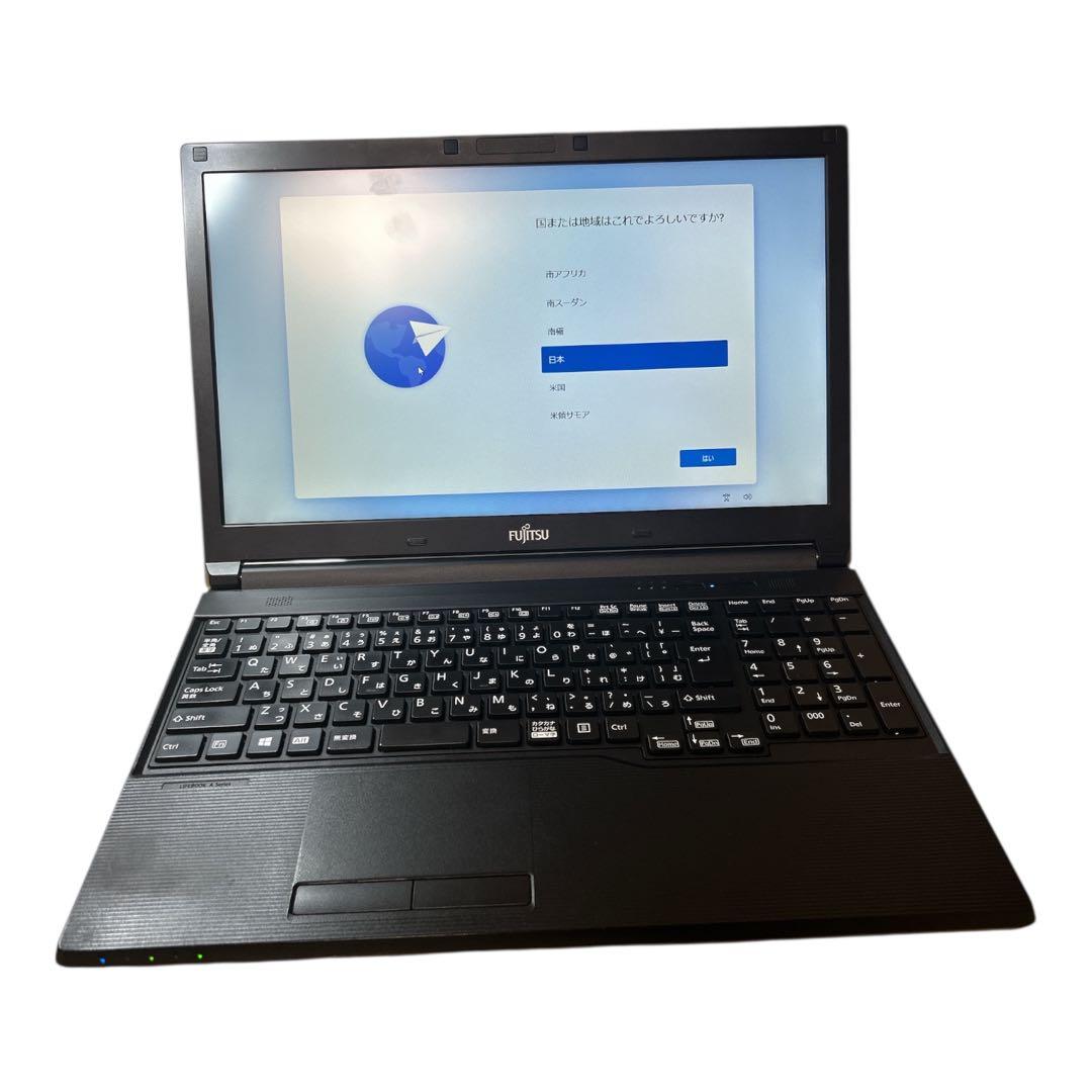 富士通 LIFEBOOK A576/R Win11 SSD128GB 4GB
