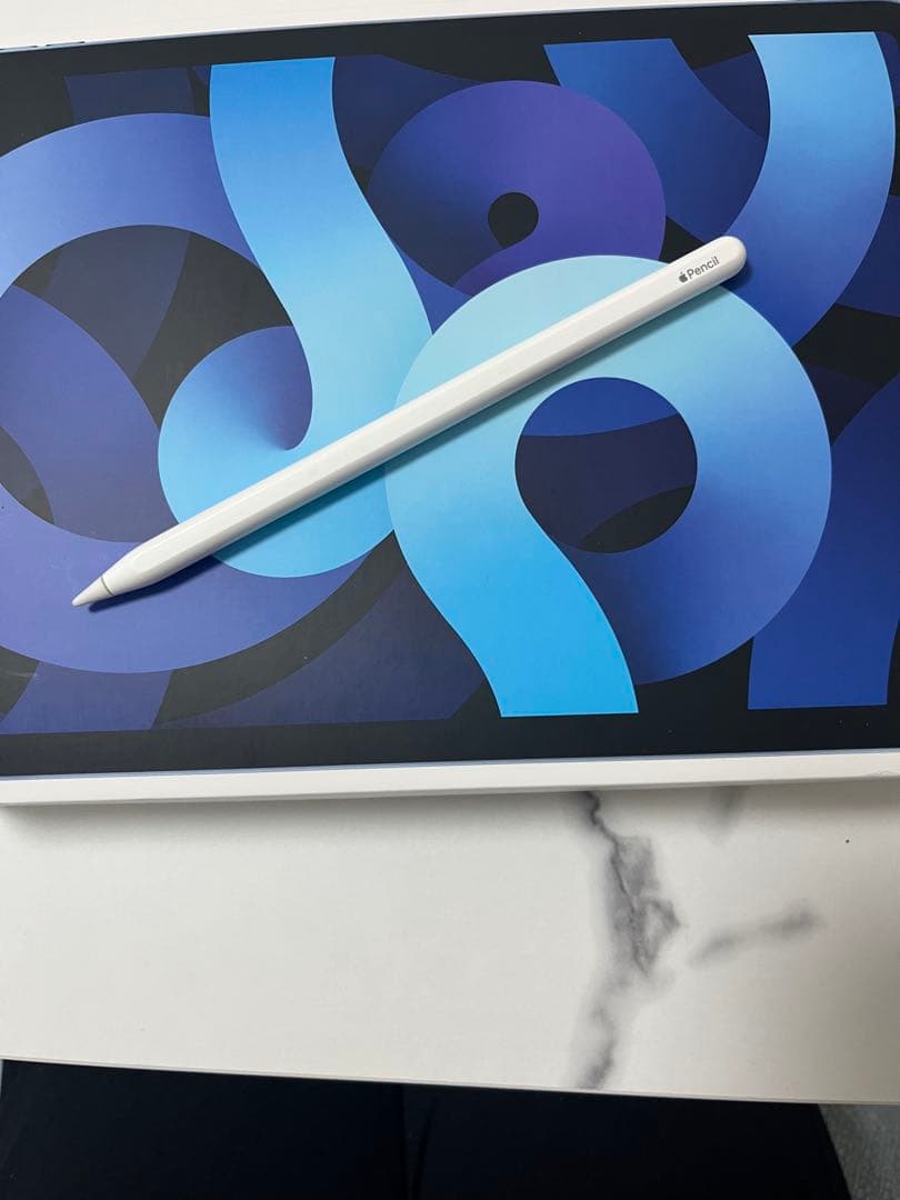 Apple pencil付iPad Air 4 64GB wi-fi ブルー