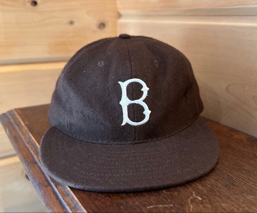 ebbets field エベッツフィールド ベースボールキャップ Bロゴ