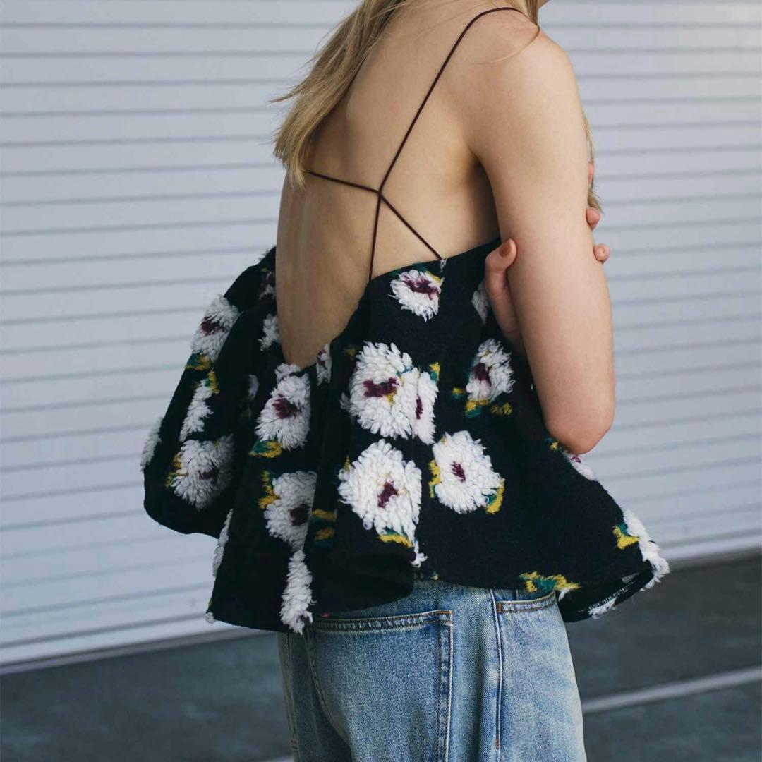 ✦ AKTE（アクテ）ボアキャミソール　新品タグ付き ✦