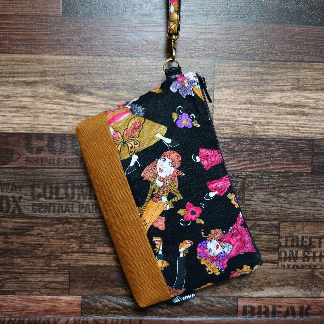 ❣️専用❣️Gypsy/8号帆布トートバッグ/ファスナーポーチ付/ロラライハリス