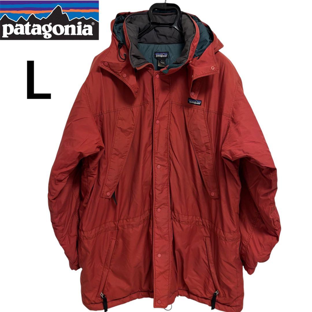 パタゴニア 90s マウンテンパーカー アウター ガイドパーカー 赤 Lサイズ