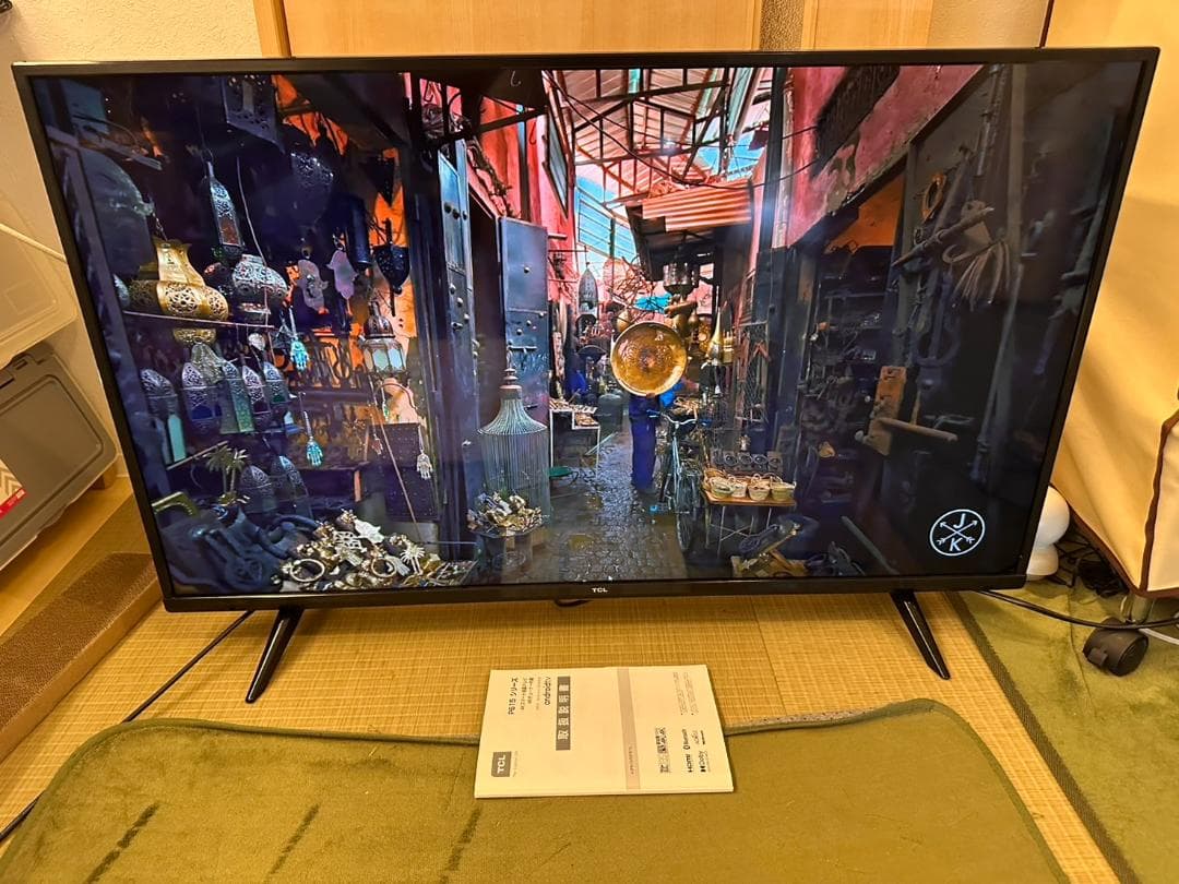 4K対応　スマートテレビ！TCL 43P615 43型　アプリ内蔵式　極美品！