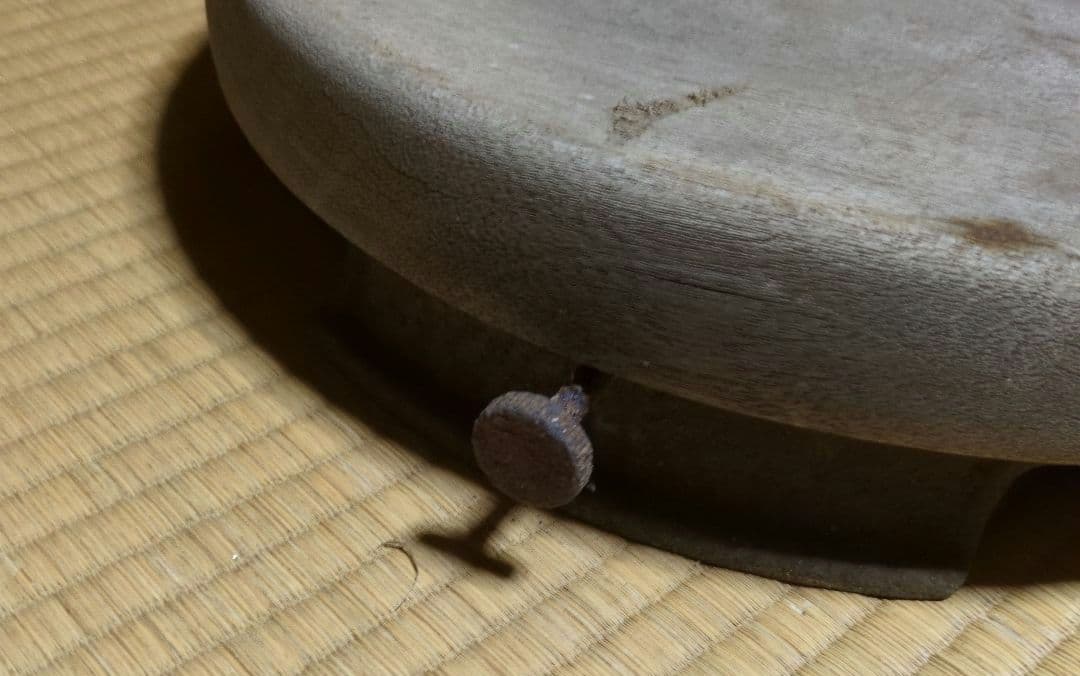 盆栽回転台木製　昌国