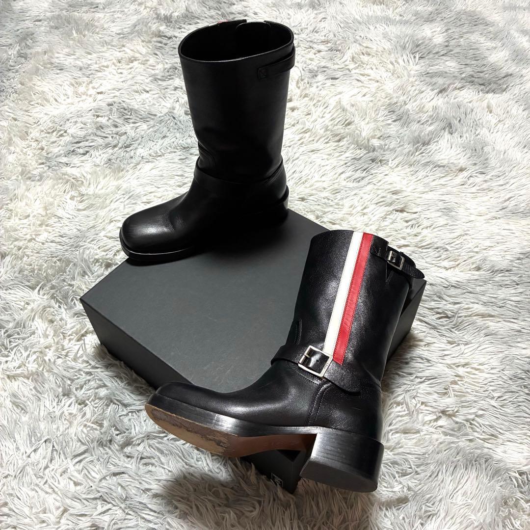 【美品】Dior 本革 バイカーブーツ 37〈定価168,000円〉