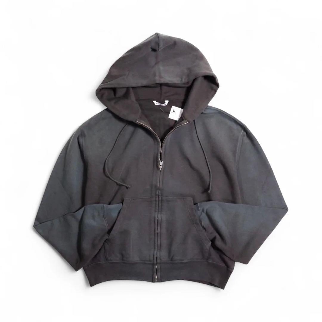 トップス AURALEE LIGHT SWEAT ZIP PARKA