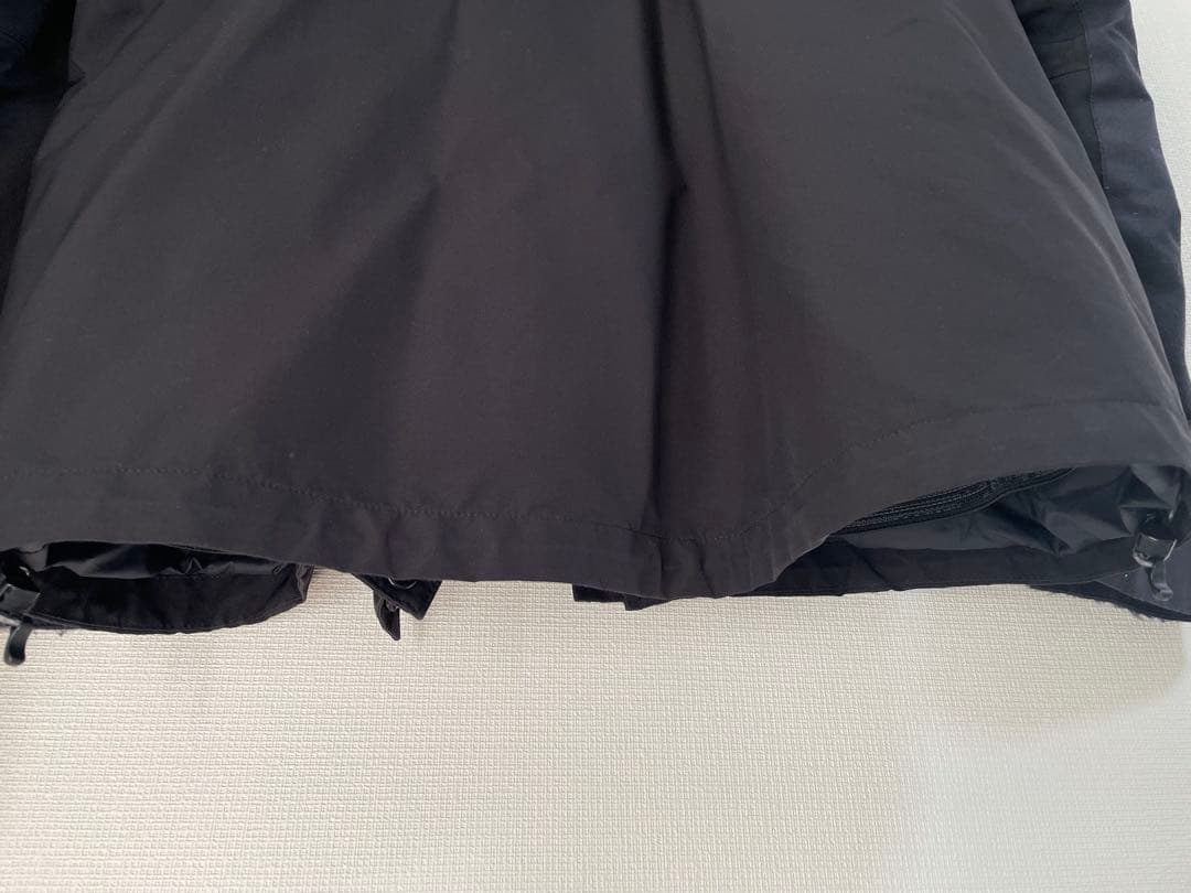 レア　赤サミット ノースフェイス ゴアテックス マウンテンパーカ ブラック　M