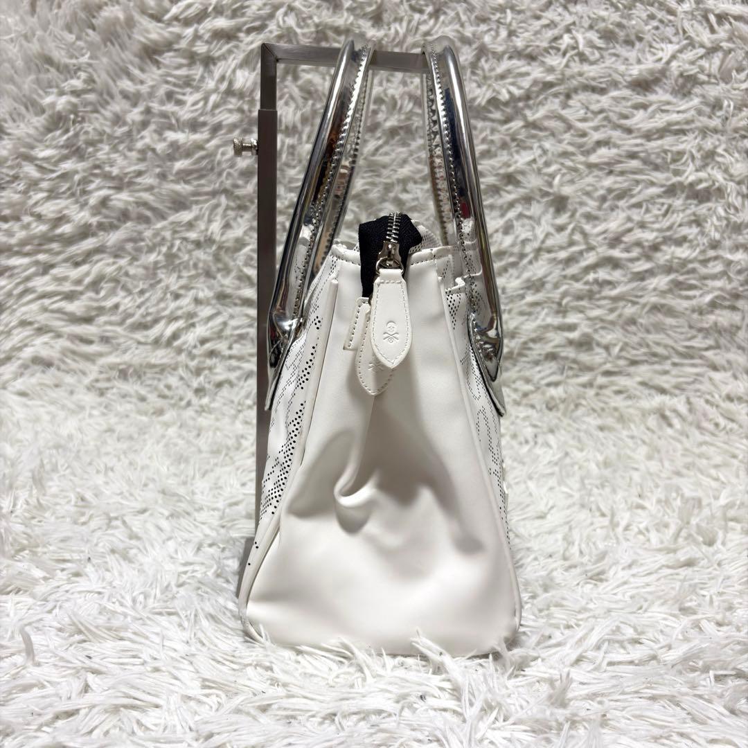 MARK&LONA ハンドバッグ ホワイト ユニセックス 木村拓哉着用モデル