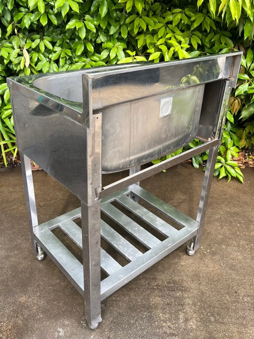 ステンレス1槽シンク　流し台　600×450×800