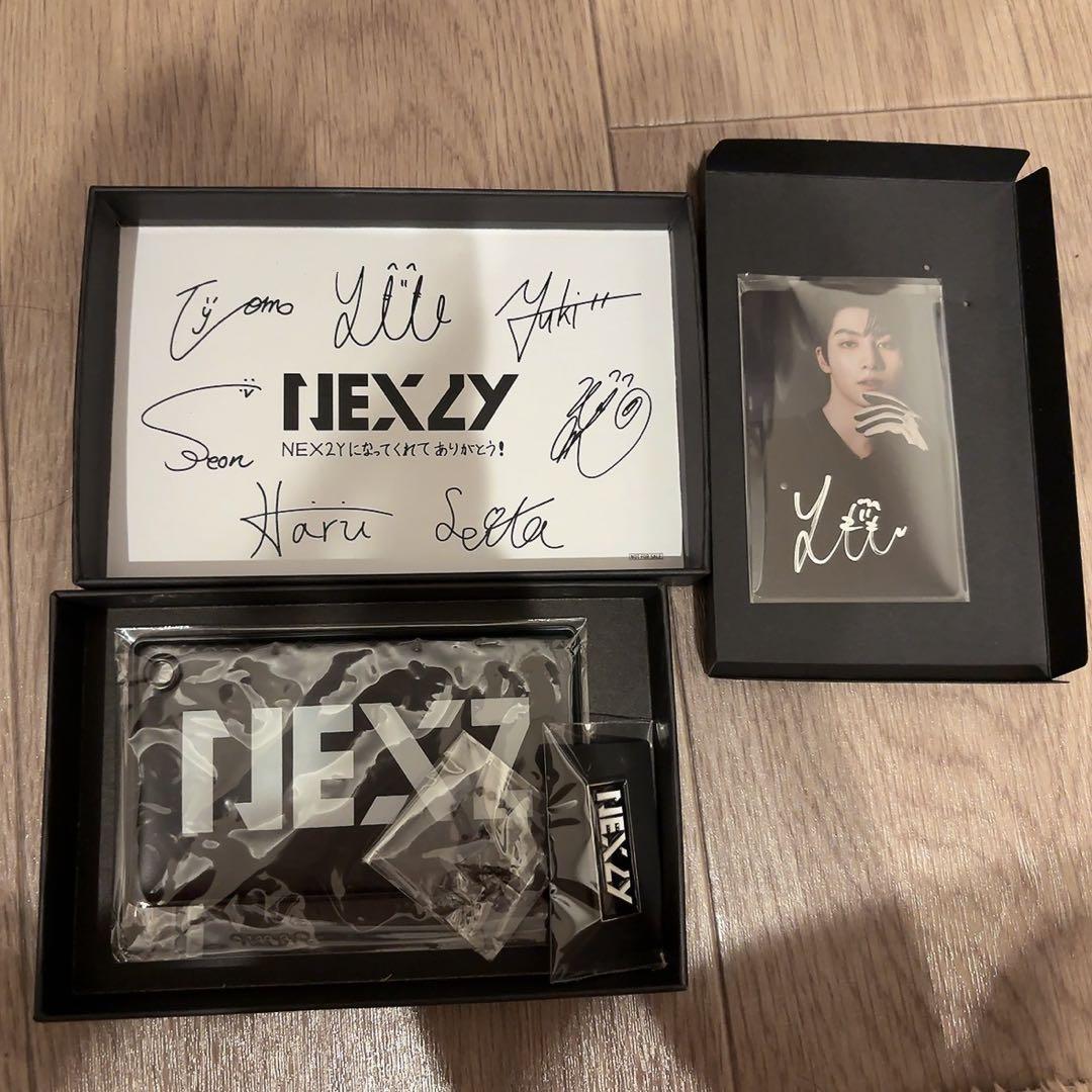 NEXZ 早期入会特典BOXセット 直筆サイン入りトレカ ユウ YU