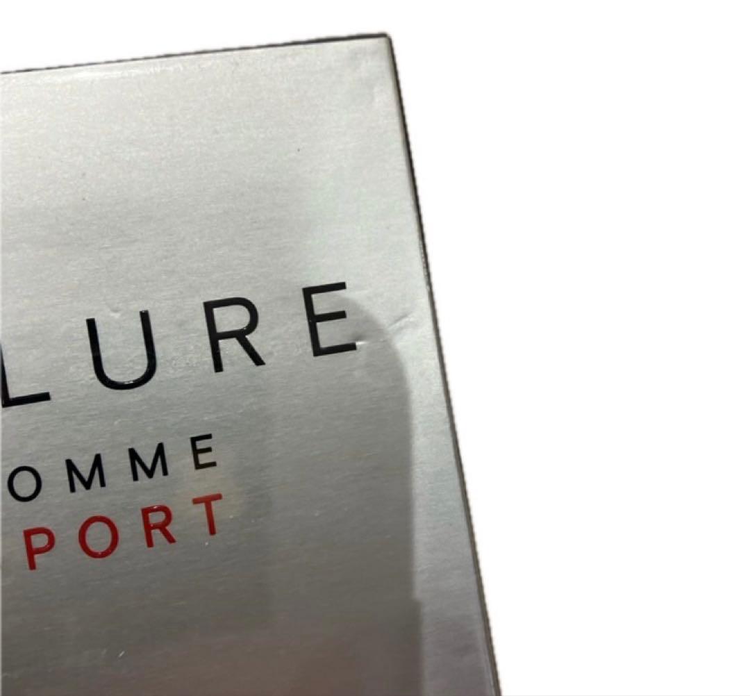 新品　未開封　chanel シャネル アリュール オム スポーツ