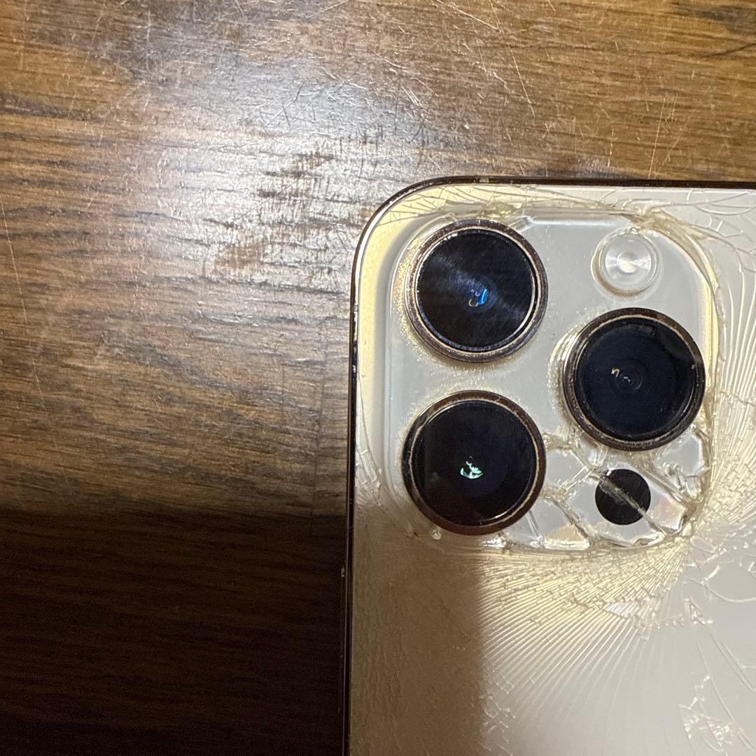 iPhone14 promax 512gb ゴールドSIMフリー　ジャンク扱い